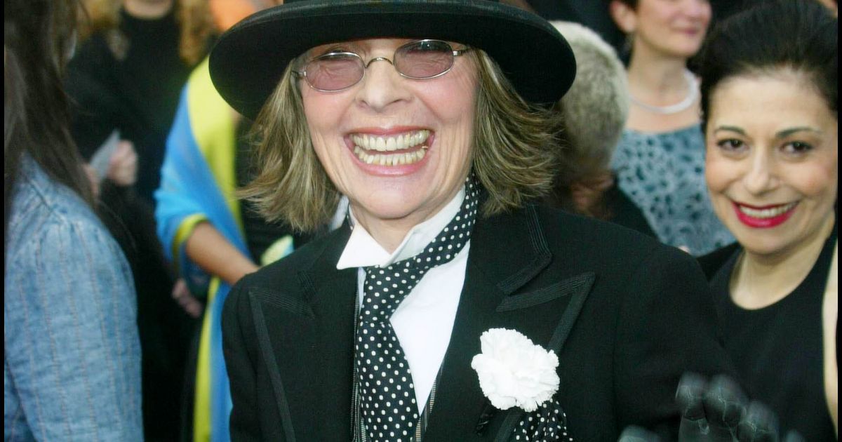 Diane Keaton aux Oscars en 2004. Purepeople