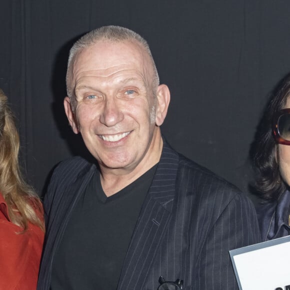 Catherine Deneuve, Jean-Paul Gaultier et Nana Mouskouri - People au défilé de mode Haute-Couture automne-hiver 2019/2020 "Jean Paul Gaultier" à Paris. Le 3 juillet 2019 © Olivier Borde / Bestimage