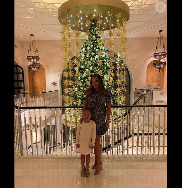 Tamara Ecclestone et sa fille Sophia. Décembre 2019.