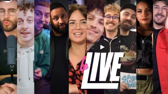 Webedia lance LeLIVE, avec Agathe Auproux, Marine Lorphelin, Michel Cymes, Cyprien, Kevin Razy, Guillaume Pley... le 3 février 2020.