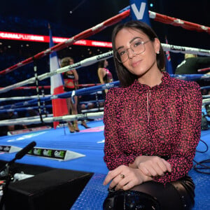 Agathe Auproux lors du gala de boxe Univent à l'AccorHotels Arena de Paris pour le championnat du monde WBA le 15 novembre 2019. © Veeren / Bestimage