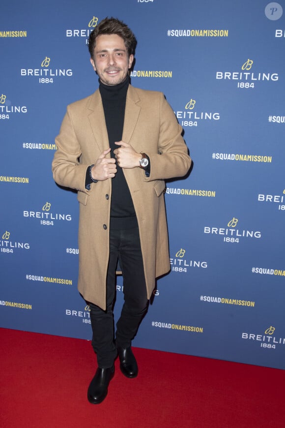Guillaume Pley lors de la soirée de réouverture de la boutique "Breitling", située rue de la Paix. Paris, le 3 octobre 2019. © Olivier Borde/Bestimage