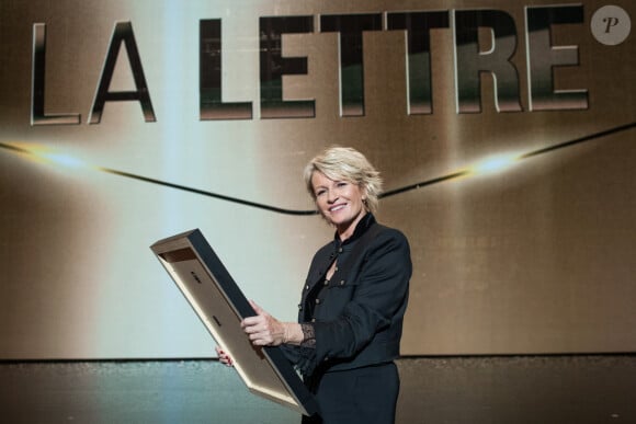 Exclusif - Sophie Davant - Enregistrement de l'émission "La Lettre" au Théâtre du Châtelet à Paris, qui sera diffusée le 1er février sur France 2. Le 23 octobre 2019 © Cyril Moreau / Bestimage