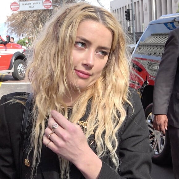 Amber Heard - 4e "Womens's Marh" à Los Angeles. Le 18 janvier 2020. @Jameson Bedonie / Splash News/ABACAPRESS.COM