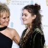 Lorraine Ashbourne et sa fille Tochter Ruby Serkis - Photocall - BAFTA Nominees Party au Kensington Palace à Londres, le 1er février 2020. © Future-Image via ZUMA Press / Bestimage