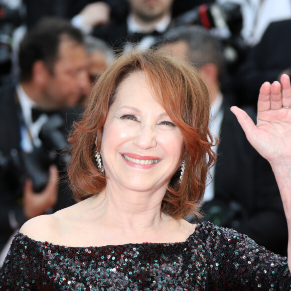 Nathalie Baye à la première de "The Dead Don't Die" lors de l'ouverture du 72ème Festival International du Film de Cannes, le 14 mai 2019. © Denis Guignebourg/Bestimage