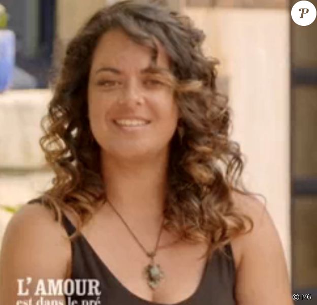 Laetitia et Raoul lors du bilan de "L'amour est dans le pré 2018" sur M6 lundi 26 novembre 2018.