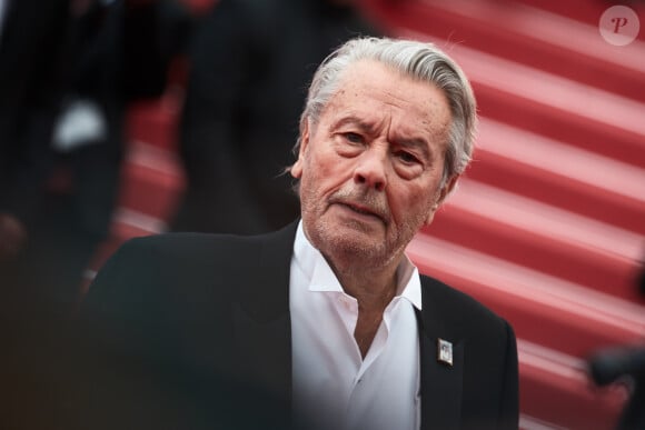 Alain Delon - Première du film "Une vie cachée" lors du 72e Festival International du Film de Cannes, France, le 19 mai 2019.