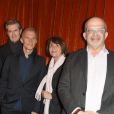 Giacomo Battiato, Rupert Everett, Richard Sammel, Christine Albanel, David Kessler - Projection inédite organisée par OCS pour la série "le Nom de la Rose" au Ciméné Beau Regard à Paris le 5 mars 2019. © Coadic Guirec/Bestimage