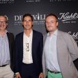 Exclusif - David Kessler (Directeur général d'Orange studio), Mathieu Gallet (Président-directeur général de Radio France) et Cyril Pigot-Kessler (Directeur Vintage &amp; Collection) - Soirée au Kiehl's Club lors du 43ème Festival du Cinéma Américain de Deauville, France, le 2 septembre 2017. © Rachid Bellak/Bestimage