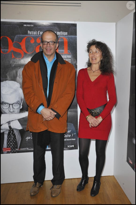 La réalisatrice Isabelle Patriot Pieri et David Kessler - Avant-première du film "Toscan" au cinéma L'Arlequin à Paris le 25 novembre 2010.