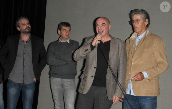 Jean-Paul Lilienfeld et Dominique Desseigne - Remise du prix de La Fondation Barrière pour la pièce "La journée de la jupe" au théâtre des Béliers à Paris le 4 février 2020. © Coadic Guirec-Pierre Perusseau/Bestimage