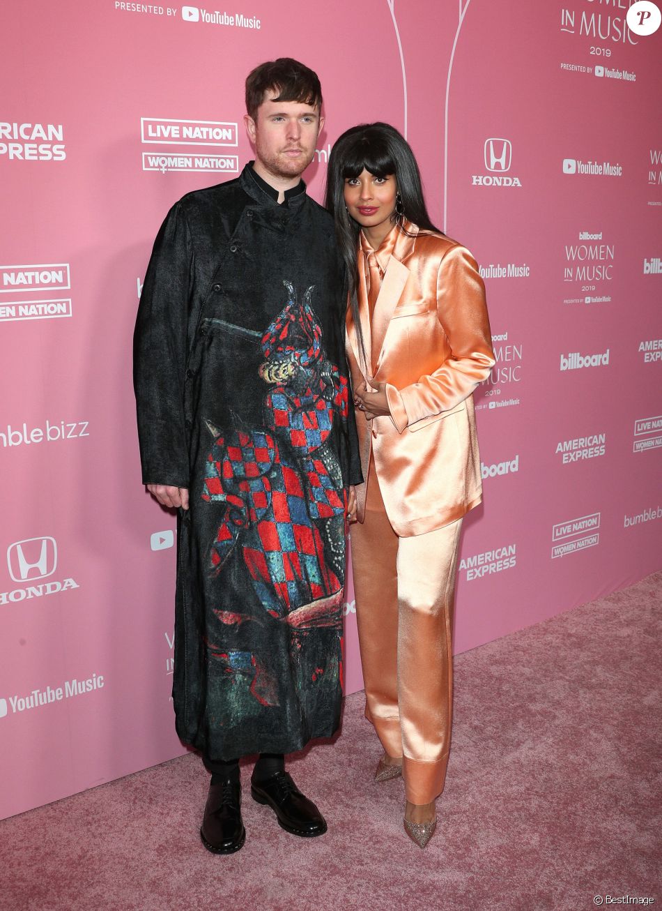 Jameela Jamil, James Blake - Photocall Billboard Women In Music 2019 à