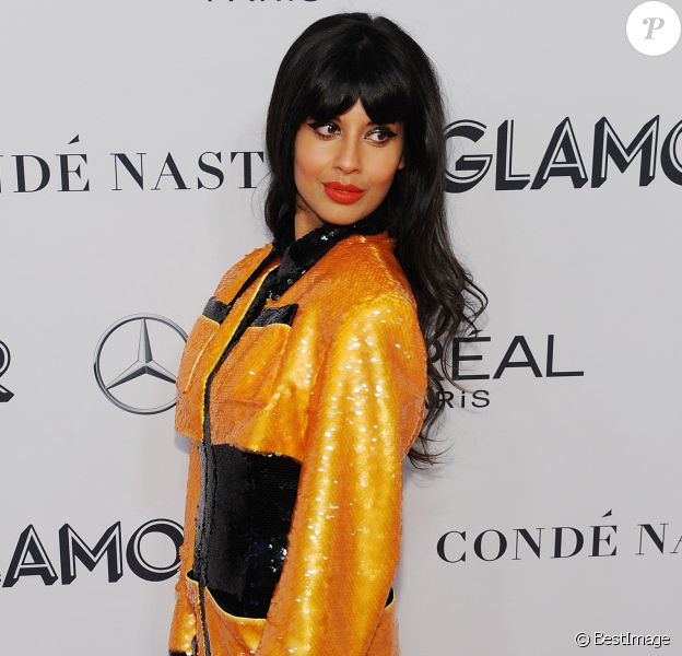 Jameela Jamil - Photocall de la soirée "Glamour Women of the Year Awards 2019" à New York, le 11 novembre 2019