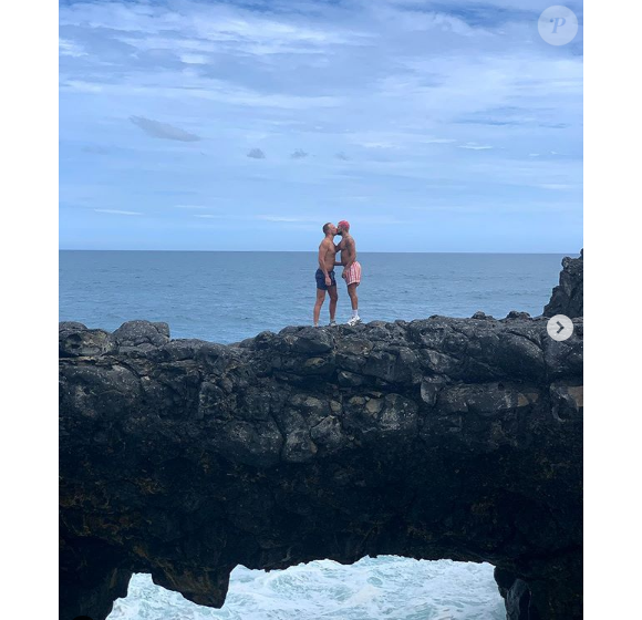 Eddy (Les Anges) pose avec son petit-ami, Fred, sur Instagram - 24 janvier 2020