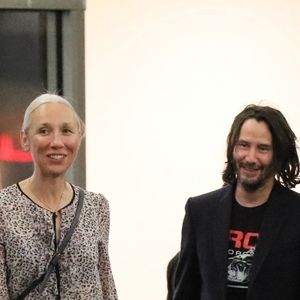Exclusif - Keanu Reeves sort d'un dîner avec sa compagne Alexandra Grant chez E Baldi à Los Angeles le 17 septembre 2019.