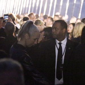 Keanu Reeves et sa compagne Alexandra Grant - Arrivées - Saint Laurent présente sa collection homme printemps-été 2020 à Malibu le 6 juin 2019. ©Cyrill Gueny / Bestimage