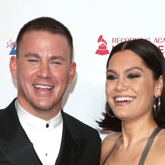 Channing Tatum et sa compagne Jessie J au MusiCares Person of the Year Award en l'honneur du groupe Aerosmith au Convention Center à Los Angeles, le 24 janvier 2020