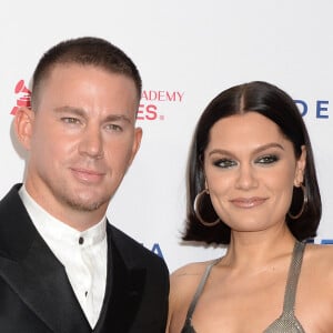 Channing Tatum et sa compagne Jessie J au MusiCares Person of the Year Award en l'honneur du groupe Aerosmith au Convention Center à Los Angeles, le 24 janvier 2020