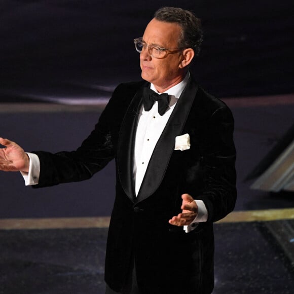 Tom Hanks lors de la 92ème cérémonie des Oscars 2019 au Hollywood and Highland à Los Angeles, Californie, Etats-Unis, le 9 février 2020.