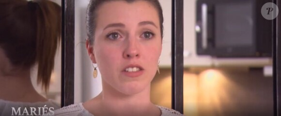 Elodie et Rémi dans "Mariés au premier regard 2020", le 10 février 2020, sur M6