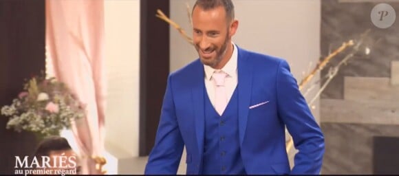 Elodie et Rémi dans "Mariés au premier regard 2020", le 10 février 2020, sur M6