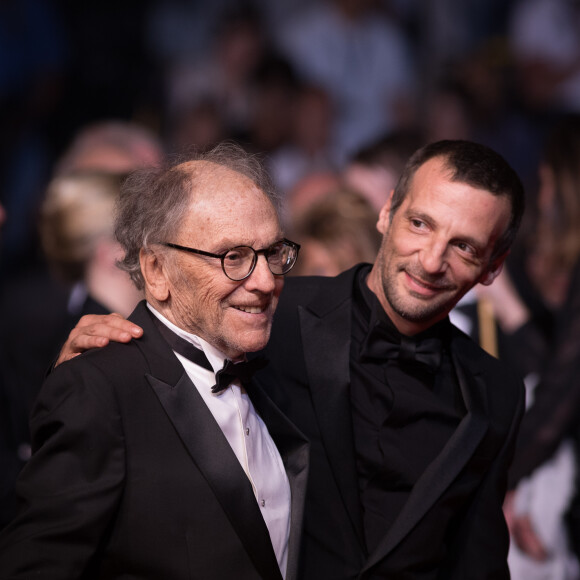 Jean-Louis Trintignant, Mathieu Kassovitz - Montée des marches du film "Happy End" lors du 70ème Festival International du Film de Cannes. Le 22 mai 2017. © Borde-Jacovides-Moreau / Bestimage