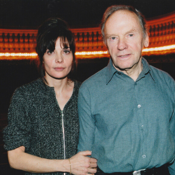 Marie et Jean-Louis Trintignant en janvier 2001
