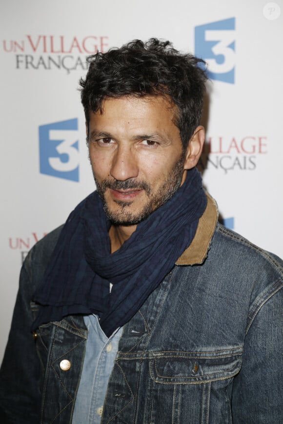 Kamel Belghazi - Projection de deux épisodes de la série "Un village Français" saison 6, "1944 La libération", à Paris. Le 28 Septembre 2015.