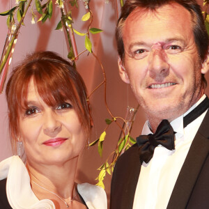 Jean-Luc Reichmann et sa femme Nathalie - Gala du 75ème Grand Prix de Monaco le 28 mai 2017. © Claudia Albuquerque/Bestimage