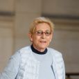Isabelle Balkany est arrivée en retard au tribunal de Paris car elle rendait visite à son mari à la prison le 4 février 2020. © Christophe Clovis / Bestimage