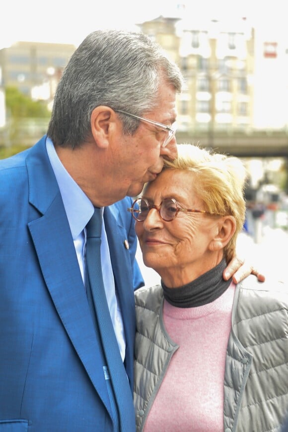 Patrick et Isabelle Balkany - Arrivées des époux Balkany au tribunal de Paris pour entendre la sentence concernant leur procès pour fraude fiscale le 13 septembre 2019.