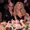 Pascal Obispo et sa femme Julie Hantson lors de la soirée de gala de la 18ème édition du "Dîner de la mode du Sidaction" au Pavillon Cambon Capucines - Potel et Chabot à Paris, France, le 23 janvier 2020. © ORachid Bellak/Bestimage