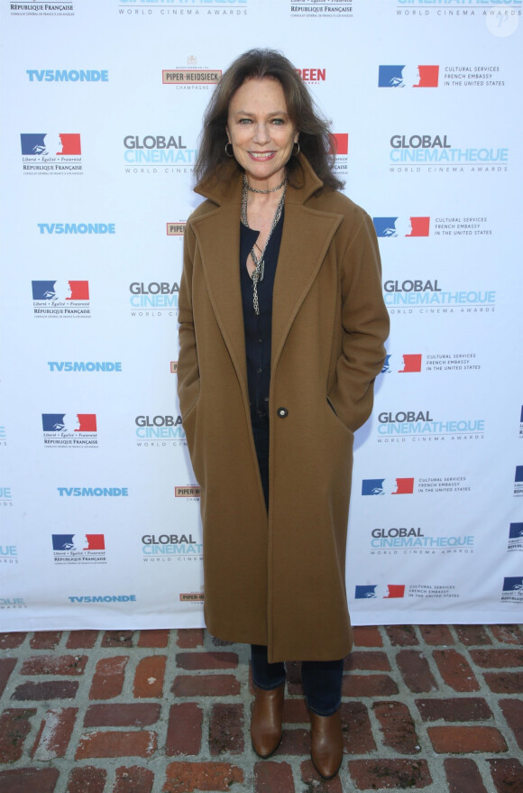 Jacqueline Bisset assiste à la cérémonie des World Cinema Awards à la Résidence du Consul de France à Beverly Hills, le 10 février 2020.