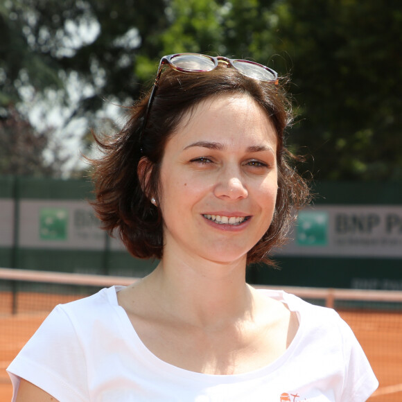 Exclusif - Nathalie Péchalat - 26ème édition du Trophée des personnalités en marge des Internationaux de Tennis de Roland Garros à Paris. Le 8 juin 2018. © Denis Guignebourg / Bestimage