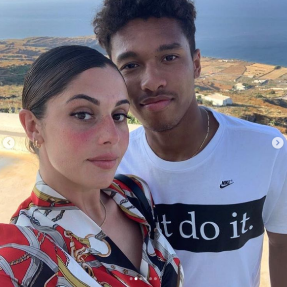 Coralie Porrovecchio et son chéri Boubacar Kamara, sur Instagram le 9 octobre 2019.