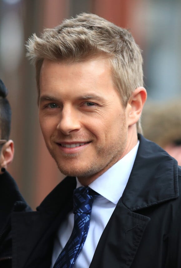 Exclusif - Rick Cosnett - Tournage de la série "The Flash" à Vancouver. Le 9 janvier 2015.