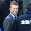 Exclusif - Rick Cosnett - Tournage de la série "The Flash" à Vancouver, le 23 février 2015.