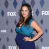 Melissa Fumero enceinte à la FOX Winter TCA All-Star Party, au Langham Huntington Hotel de Los Angeles. Le 15 janvier 2016. @Tammie Arroyo/AFF/ABACAPRESS.COM