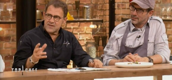 Michel Sarran et Paul Pairet - Premier épisode de "Top Chef" 2020, diffusé le 19 février 2020, sur M6.