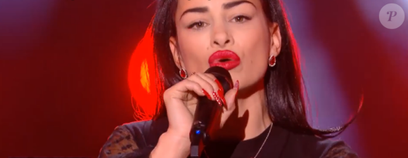 Nessa - Talent de "The Voice 9" lors des auditions à l'aveugle de samedi 22 février 2020, TF1