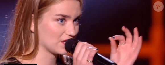 Maxim - Talent de "The Voice" lors des auditions à l'aveugle du samedi 22 février 2020, TF1