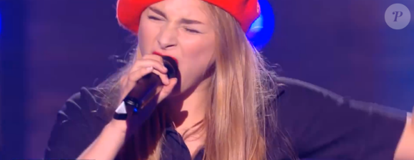 Isilde - Talent de "The Voice 9" lors des auditions à l'aveugle le samedi 22 février 2020, TF1