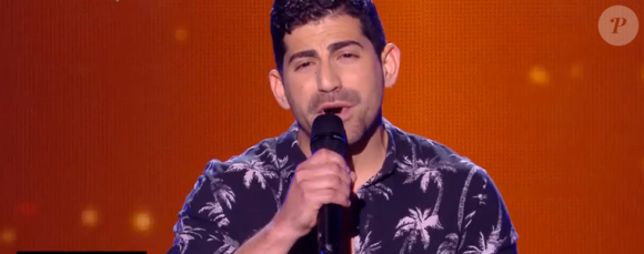 Tirso - Talent de "The Voice 9" lors des auditions à l'aveugle de samedi 22 février 2020, TF1