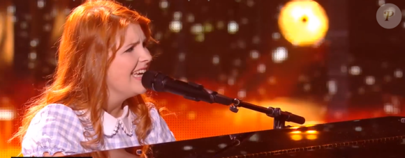 Sarah - Talent de "The Voice 9" lors des auditions à l'aveugle du samedi 22 février 2020, TF1