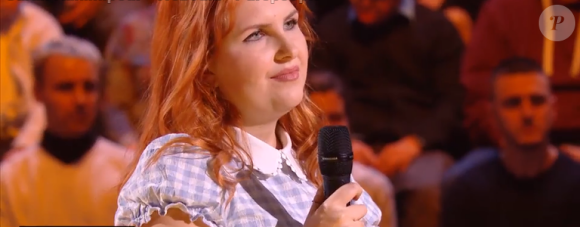 Sarah - Talent de "The Voice 9" lors des auditions à l'aveugle du samedi 22 février 2020, TF1