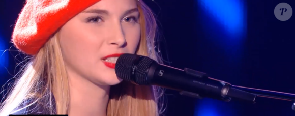 Isilde - Talent de "The Voice 9" lors des auditions à l'aveugle du samedi 22 février 2020, TF1