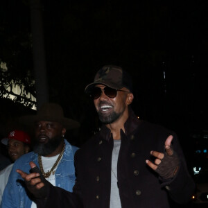 Shemar Moore quitte le club Bootsy Bellows à West Hollywood, le 16 août 2019.