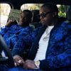 Le rappeur Pop Smoke (à droite) et son ami Mike Dee. Février 2020.