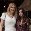Courtney Love et sa fille Frances Bean Cobain - Soirée pour les 20 ans de carrière du mannequin MariaCarla Boscono à l'Hotel Marois pendant la fashion week à Paris le 29 septembre 2017